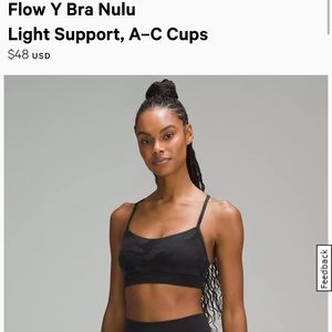 Lulu Lemon Camo Sports Bra